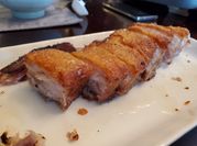 A picture of liempo in oven