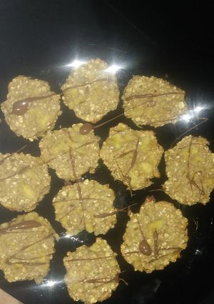 Una foto de Galletas de Avena y Plátano para niños y adultos