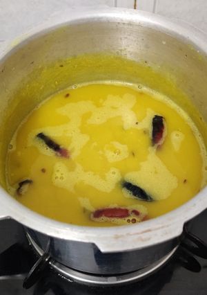 A picture of Garlic Spiced Dal.