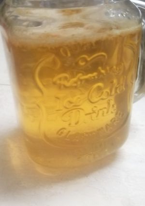A picture of Home made ghee.