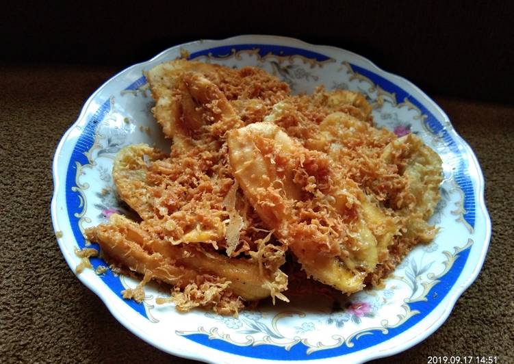 Pisang goreng krispi