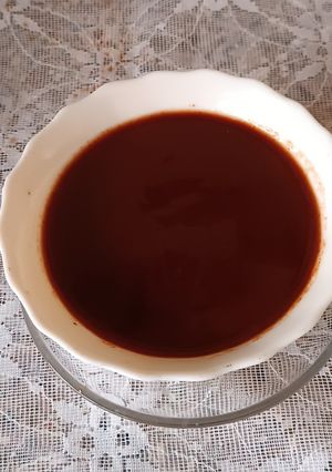 A picture of Tamarind Jaggery chutney.