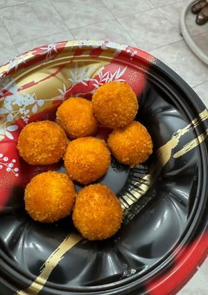 Foto resep Bola ubi keju krispi