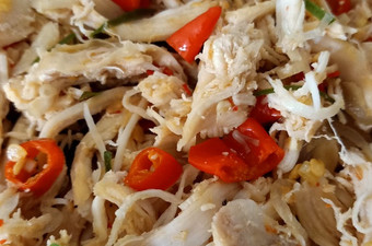 Cara Memasak Ayam suwir pedas daun jeruk sedap nikmat Menu Enak Dan Mudah Dibuat