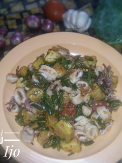 Foto resep Cumi Tahu Cabe Ijo