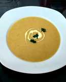 My Thick Curried Potato & Onion Soup with Cheese