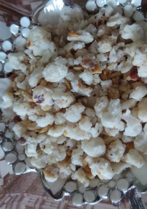A picture of Dryfruit coconut panjeeri.
