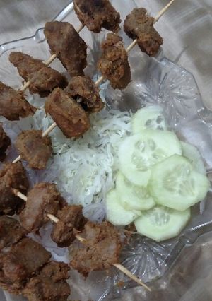 A picture of Stick boti😋.