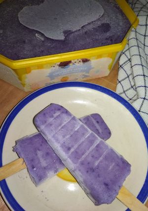 Foto resep Es Krim Ubi Ungu