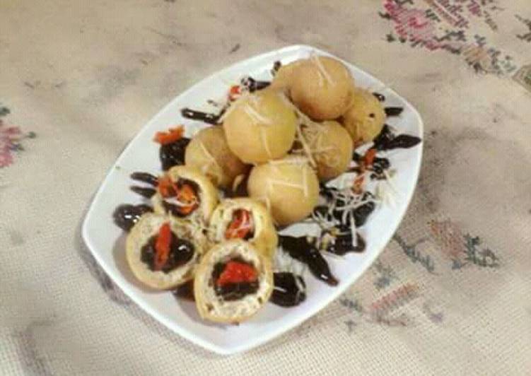 Recipe of Quick Tahu bulat saos petis pedas
