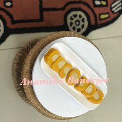 A picture of Carrot 🥕 Sandesh.