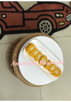 A picture of Carrot 🥕 Sandesh.