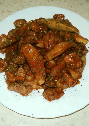 Zsarkoje (orosz, húsos egytálétel) recept fotója