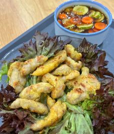 thịt thăn heo rán