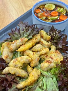 Hình của món Thịt Chiên Giòn Sốt Chua Ngọt Hàn Quốc.