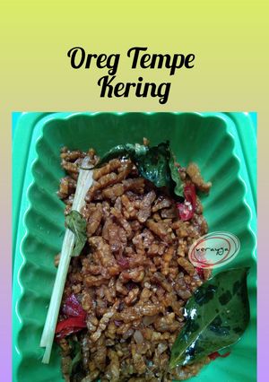Foto resep Oreg tempe kering