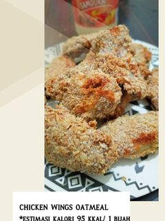 Foto resep Chicken wings oatmeal