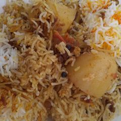 A picture of Qeema Masur Pulao.