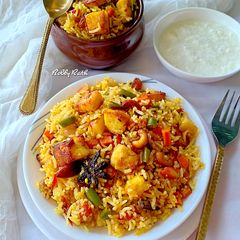Shahi Veg Pulao A picture of Shahi Veg Pulao.