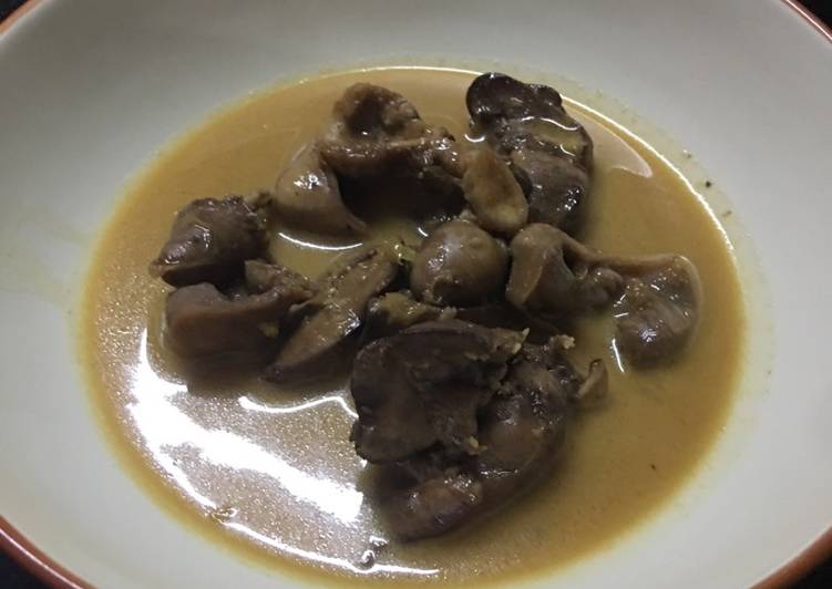 Cara mudah memasak Gulai kecap ati ampela Anti Gagal