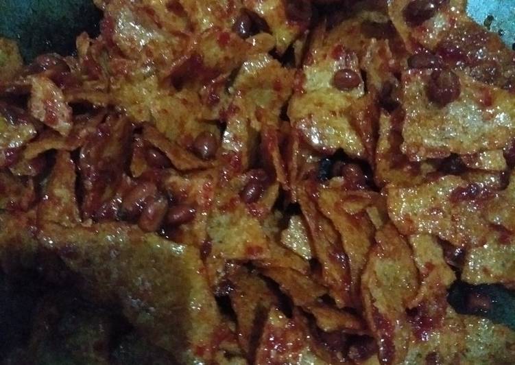 Sambal opak pedes manis