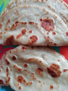 A picture of Soft layered pancake#4weekchallenge.