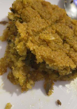A picture of Baked Kibbeh Casserole.