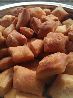 A picture of Eggless Rosemary n Cardamom mandazis #charityrecipe.