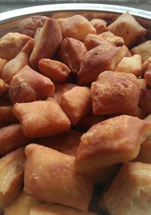 A picture of Eggless Rosemary n Cardamom mandazis #charityrecipe.