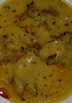A picture of Spicy kadi pakoras.