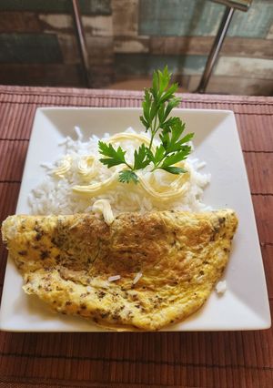 Una foto de Omelette con orégano
