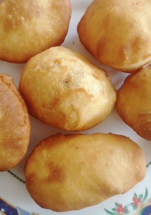 A picture of Mandazi - My version.