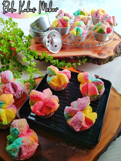 Foto resep Bolu Kukus Merekah Cantik