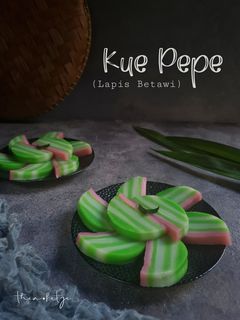 Foto resep Kue Pepe (Lapis Betawi)