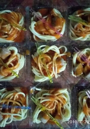 Foto resep Spagheti mini 2000an