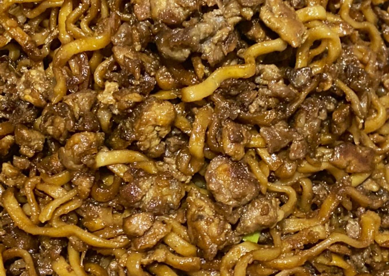Bakmie goreng daging