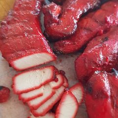 Oven Roasted Chinese Chicken Char Siu A picture of Oven Roasted Chinese Chicken Char Siu.