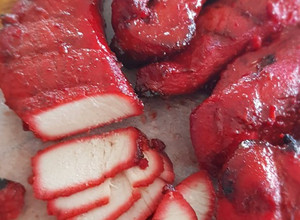 A picture of Oven Roasted Chinese Chicken Char Siu.