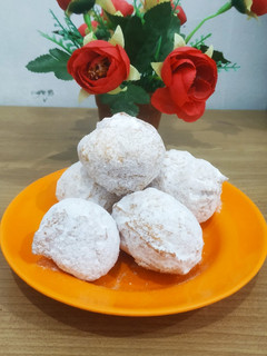 Foto resep Loukomodes (Donat Yunani) 3 bahan