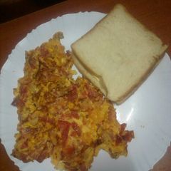 A picture of Spanish omelette (Babychicken) #localingredients contest.