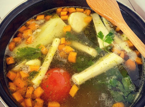 Házi tyúkhúsleves (kedvenc😋)🍲🐓 recept fotója