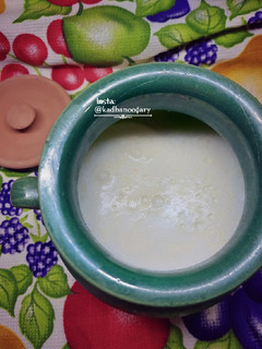 عکسی از دستور ماست خامه ای خونگی