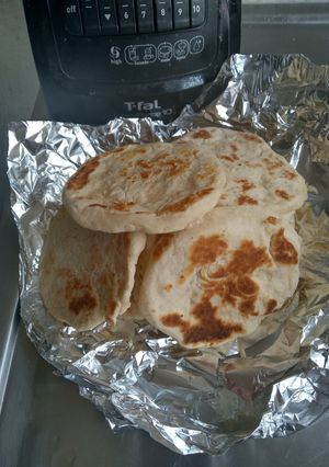 Una foto de Gorditas de requesón