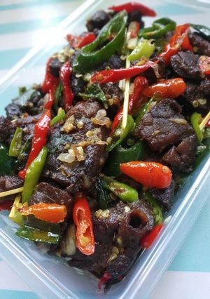 Foto resep Oseng Paru Mercon