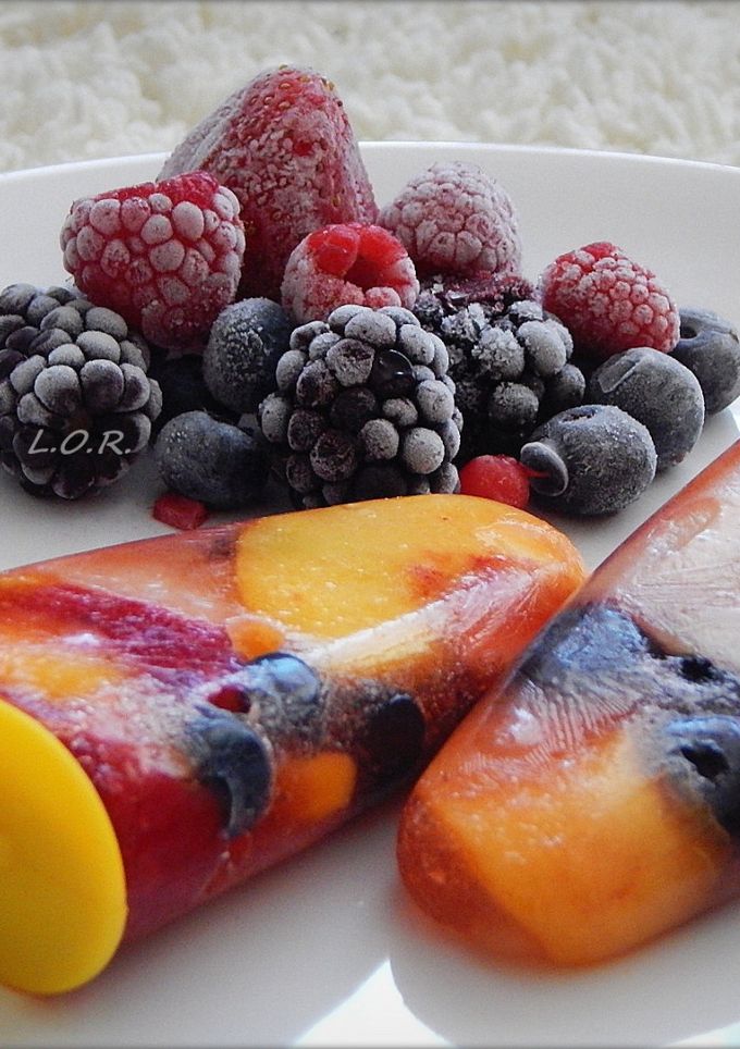 Jégkrém valódi gyümölcsből recept fotója