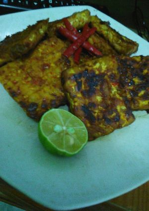 Foto resep Tempe bakar teflon