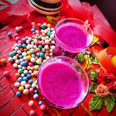 A picture of Jamun Shots.