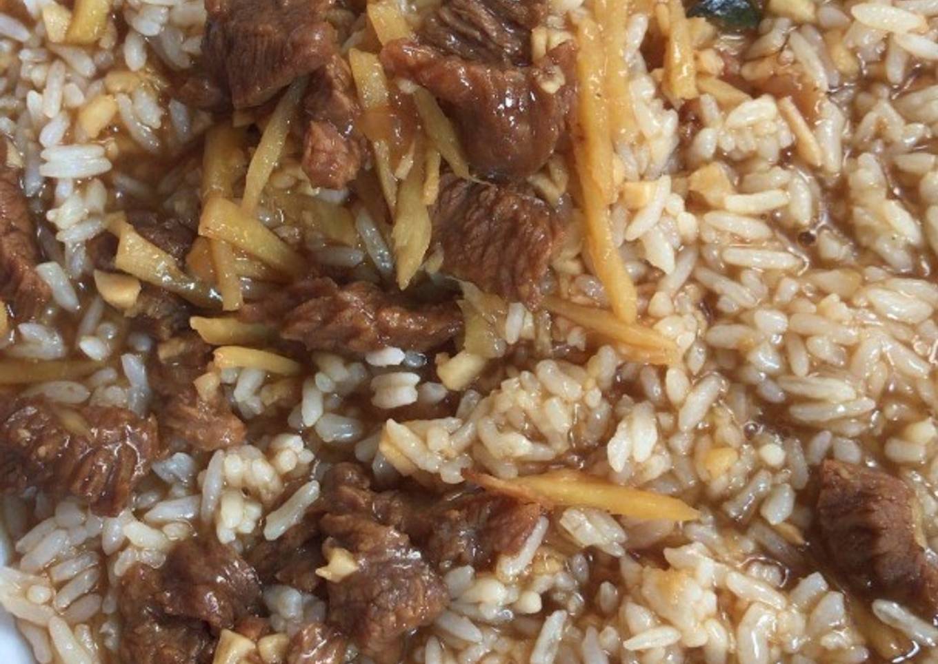 Daging sapi kuah jahe