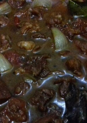 Foto resep Semur daging kambing