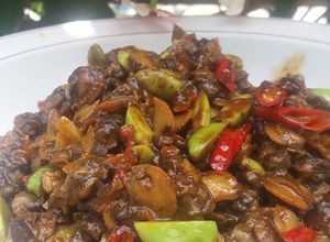 Foto resep Oseng kerang dara(tudai) +pete